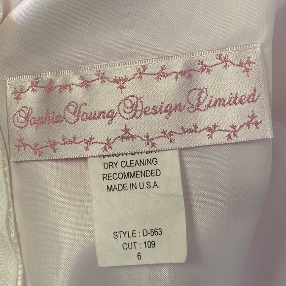 Communion Dress Sophie Young Design Limited Size 6 - Picture 8 of 15